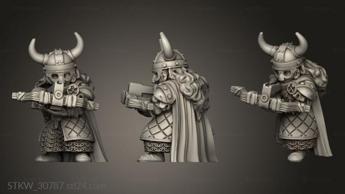 Dwarf Female Crossbow and Shield Units Dwarven Unit