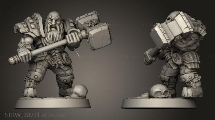 Dwarven Defenders Modular Defender Maul