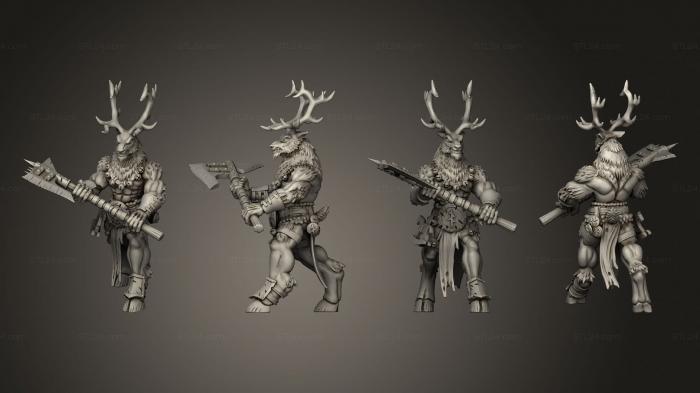 Military figurines (Banedeer 01, STKW_3094) 3D models for cnc