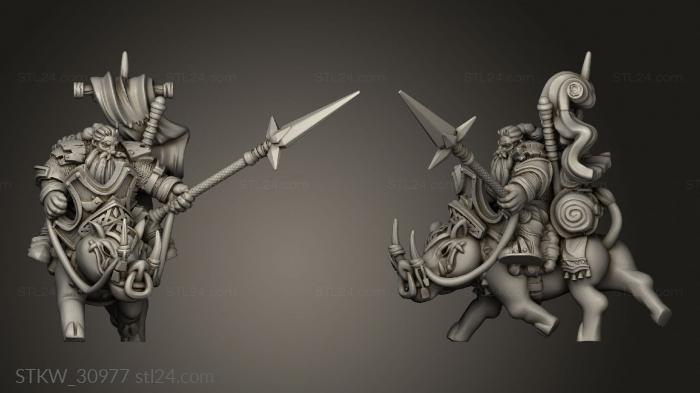 Dwarven Riders Rider Spear