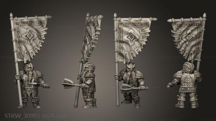 Dwarven Warriors Banner