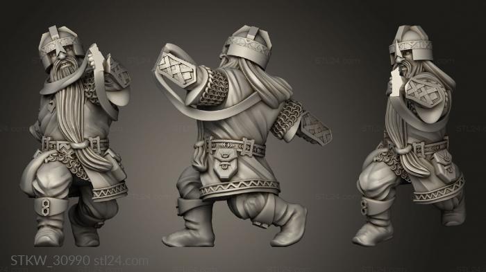 Dwarven Warriors with Shield Dwarf