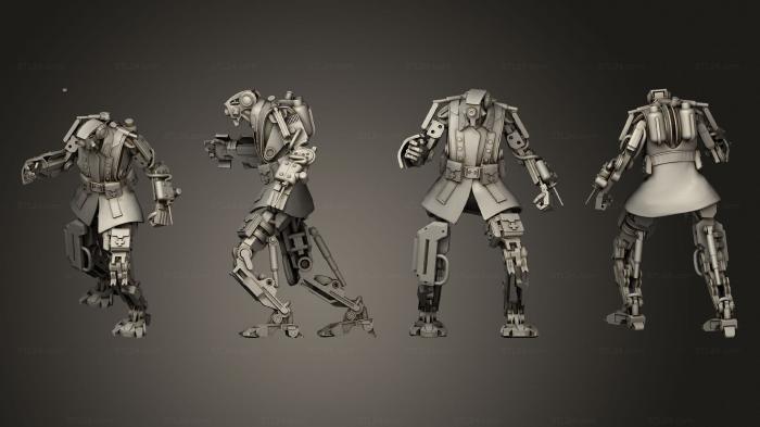 Military figurines (Banka Vrach Robot Medic, STKW_3103) 3D models for cnc