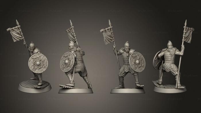 Military figurines (Bannerman 2, STKW_3110) 3D models for cnc