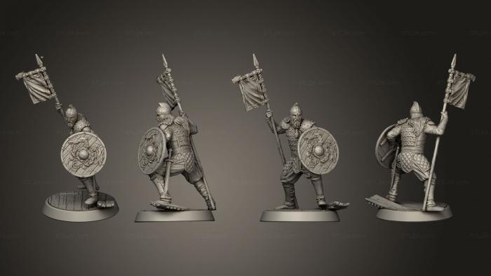 Military figurines (Bannerman Base 2, STKW_3111) 3D models for cnc