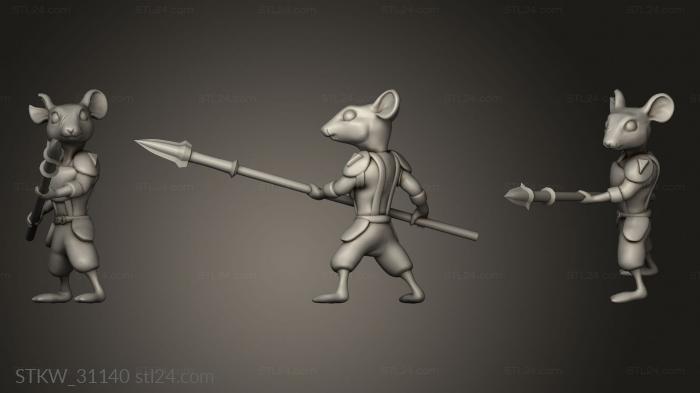 Edge Mice Tribe Fighter Spear