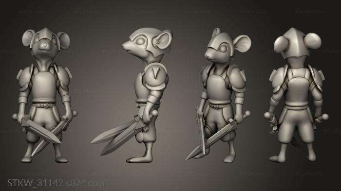 Edge Mice Tribe Fighter Swords