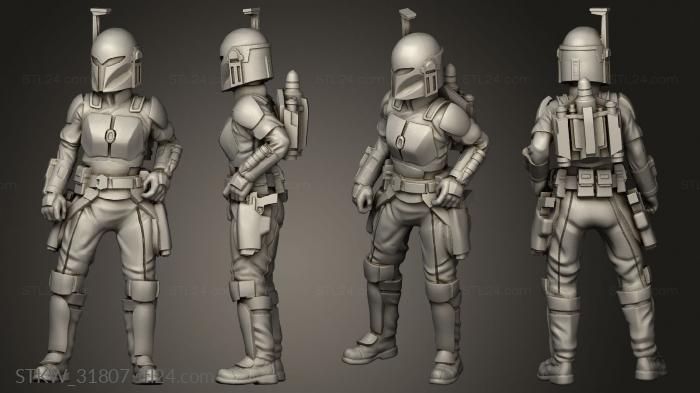 Military figurines (Exiled Valkyrie Leader idle helmet, STKW_31807) 3D models for cnc