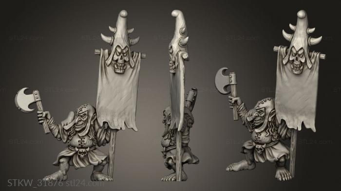 Eastern Goblin Banner Bearer