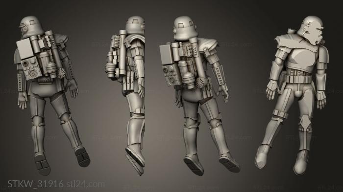 Fallen Sand Troopers Sandtrooper