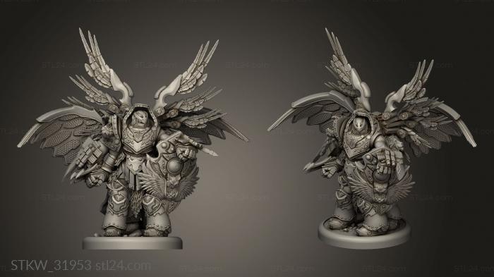 Fantastical Sculpts Paladin Exterminators Back Cape Alt