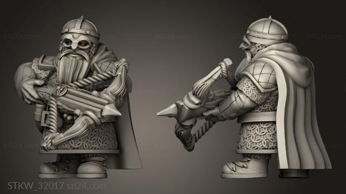 Fantasy Dwarf Crossbowmen