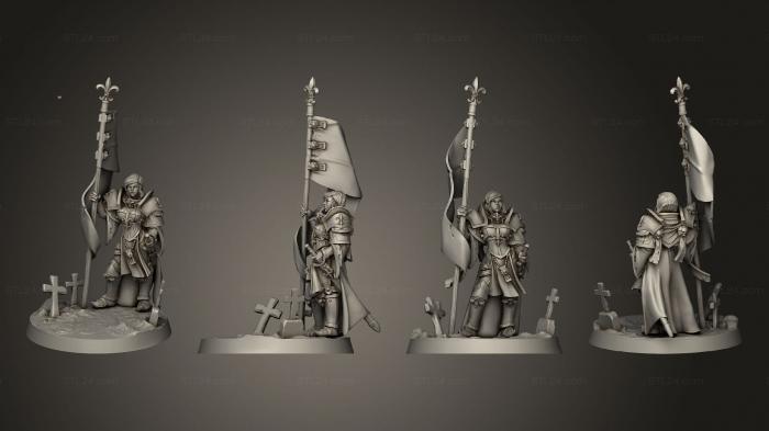 Military figurines (Battle Sisters, STKW_3229) 3D models for cnc