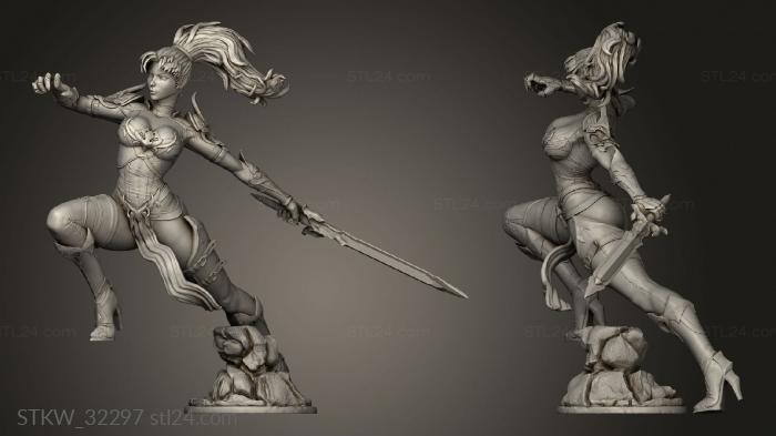 Fantasy Warrior Line Mini