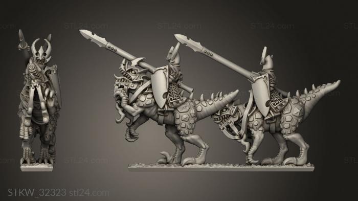 Dire elves Heavy Cavalry elf