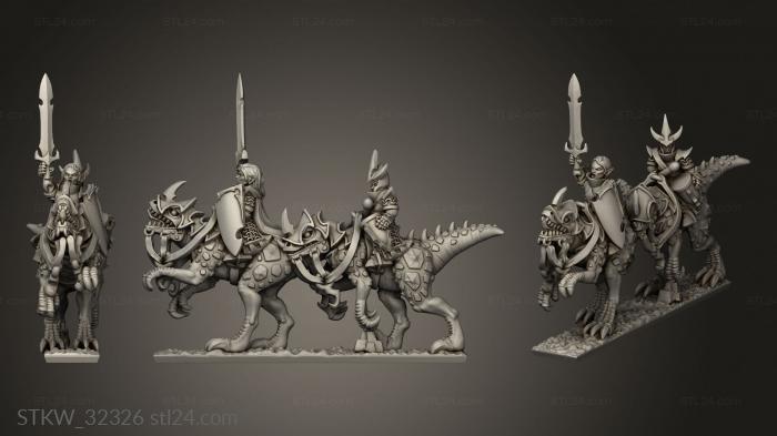 Dire elves Heavy Cavalry elf