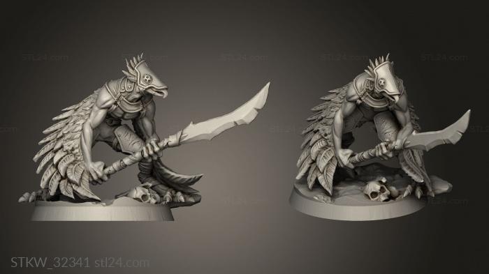 Feather Folk fighters