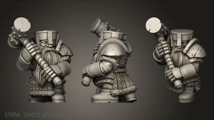 Dwarf Double Duncan Shadow hammer