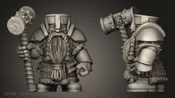 Dwarf Double Duncan Shadow hammer