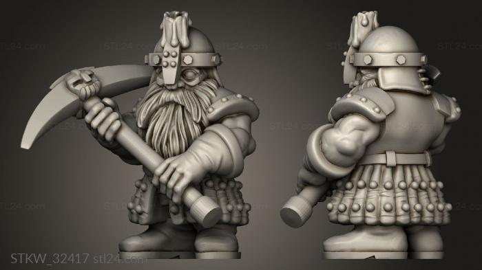 Dwarf Miners Duncan Shadow miner