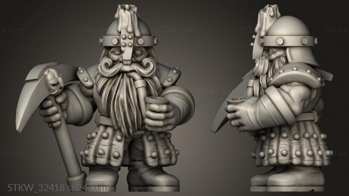 Dwarf Miners Duncan Shadow miner