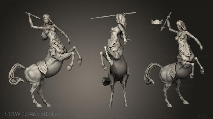 Female Centaur Back Legs tail