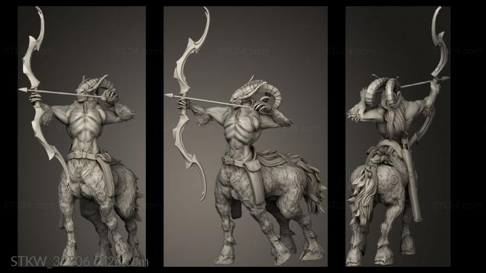 Woods Centauroid Satyr Archer