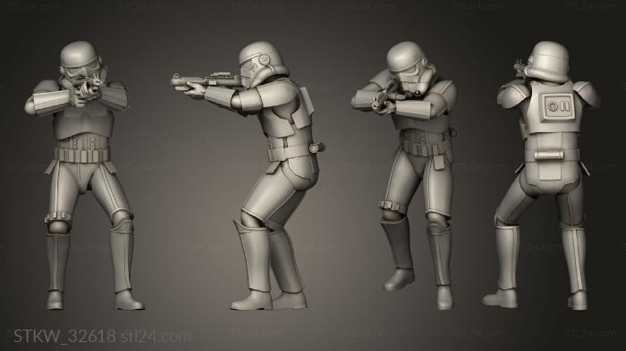 figure stormtrooper able set