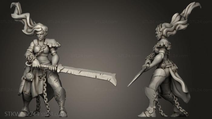 Military figurines (Fire Giants Giant, STKW_32744) 3D models for cnc