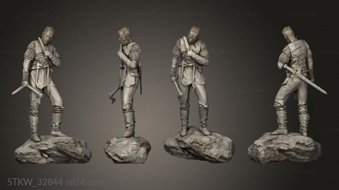 Military figurines (Floki, STKW_32844) 3D models for cnc