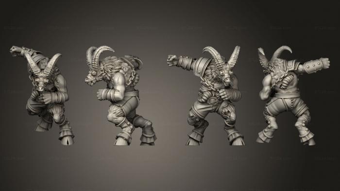Military figurines (Beastman 4, STKW_3304) 3D models for cnc