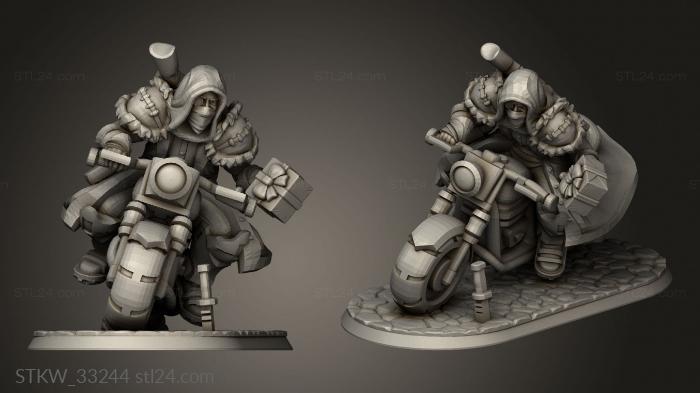 Military figurines (Atalan Jackal, STKW_33244) 3D models for cnc