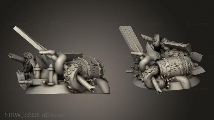 Military figurines (Fantasy, STKW_33336) 3D models for cnc