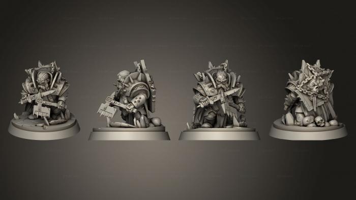 Military figurines (Berserker 001, STKW_3334) 3D models for cnc