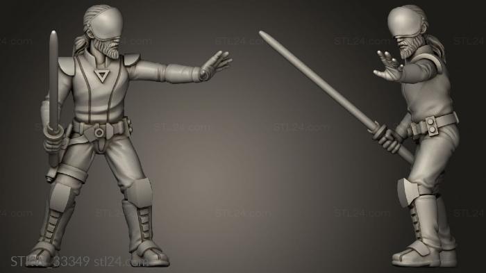Military figurines (Ghost Crew Hera blaster, STKW_33349) 3D models for cnc