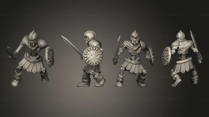 Military figurines (Bestiary Skeleton 03, STKW_3348) 3D models for cnc