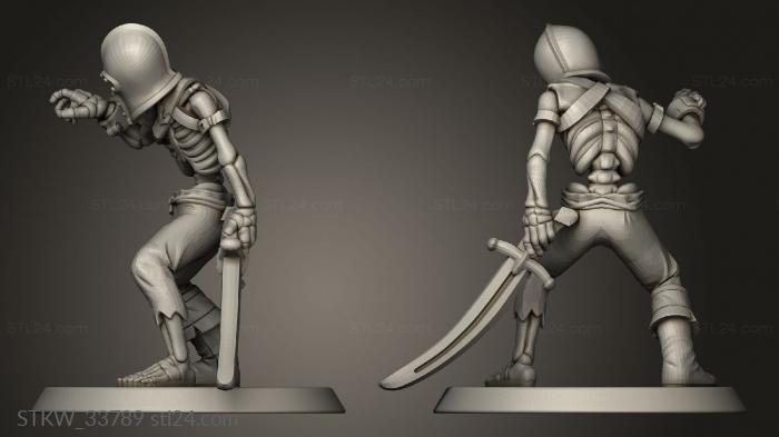 goblin skeleton swordsman