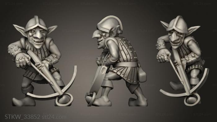 Goblins knight with crossbow