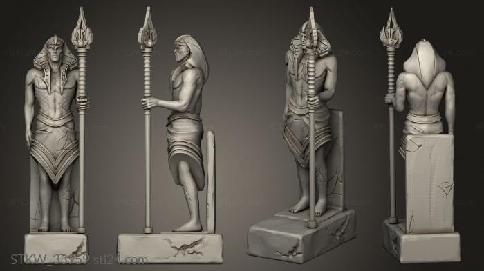 Egypt Modular tall statue