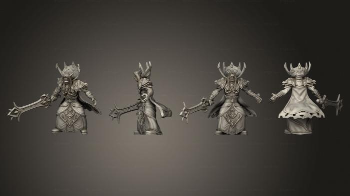 Military figurines (Blood Prince Valanar, STKW_3452) 3D models for cnc