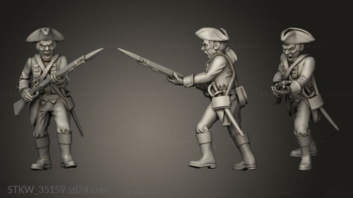 Historical Redcoats infantry