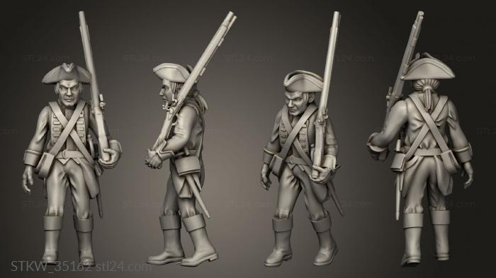 Historical Redcoats infantry