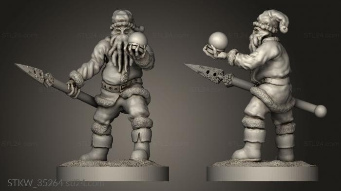 Holiday Horror Bosses Santa Flayer