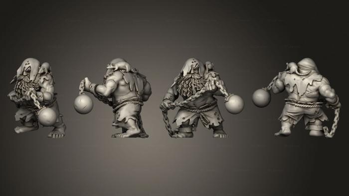 Military figurines (Bogran Braveway, STKW_3529) 3D models for cnc