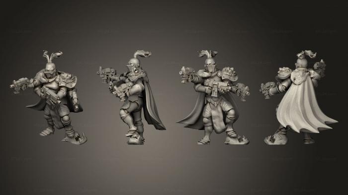 Military figurines (Bolt Pistols, STKW_3532) 3D models for cnc