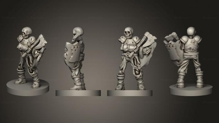 Military figurines (Bone Construct Spider 008, STKW_3574) 3D models for cnc