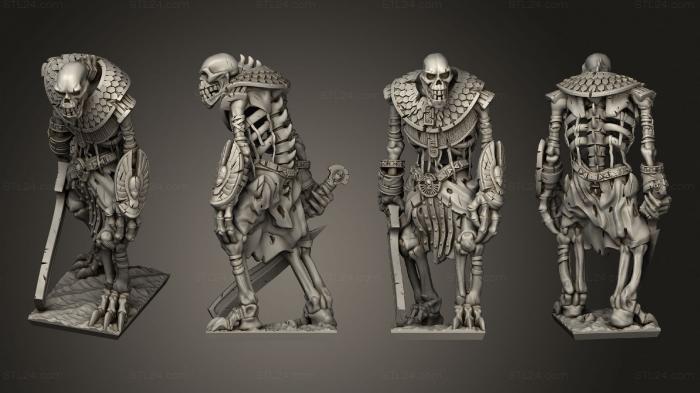 Military figurines (Bone Giant 02, STKW_3580) 3D models for cnc