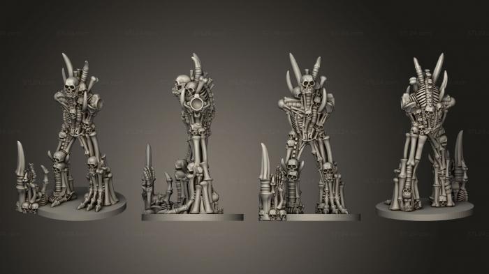 Military figurines (Bone Golem 1, STKW_3583) 3D models for cnc