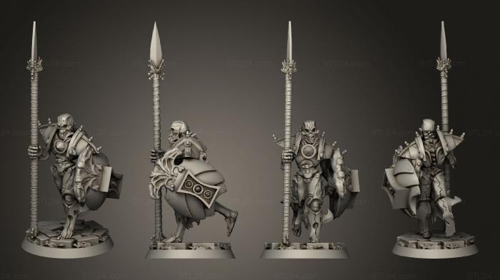 Military figurines (bone soldiers 234, STKW_3589) 3D models for cnc