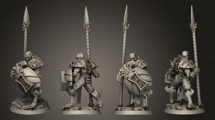 Military figurines (bone soldiers, STKW_3590) 3D models for cnc